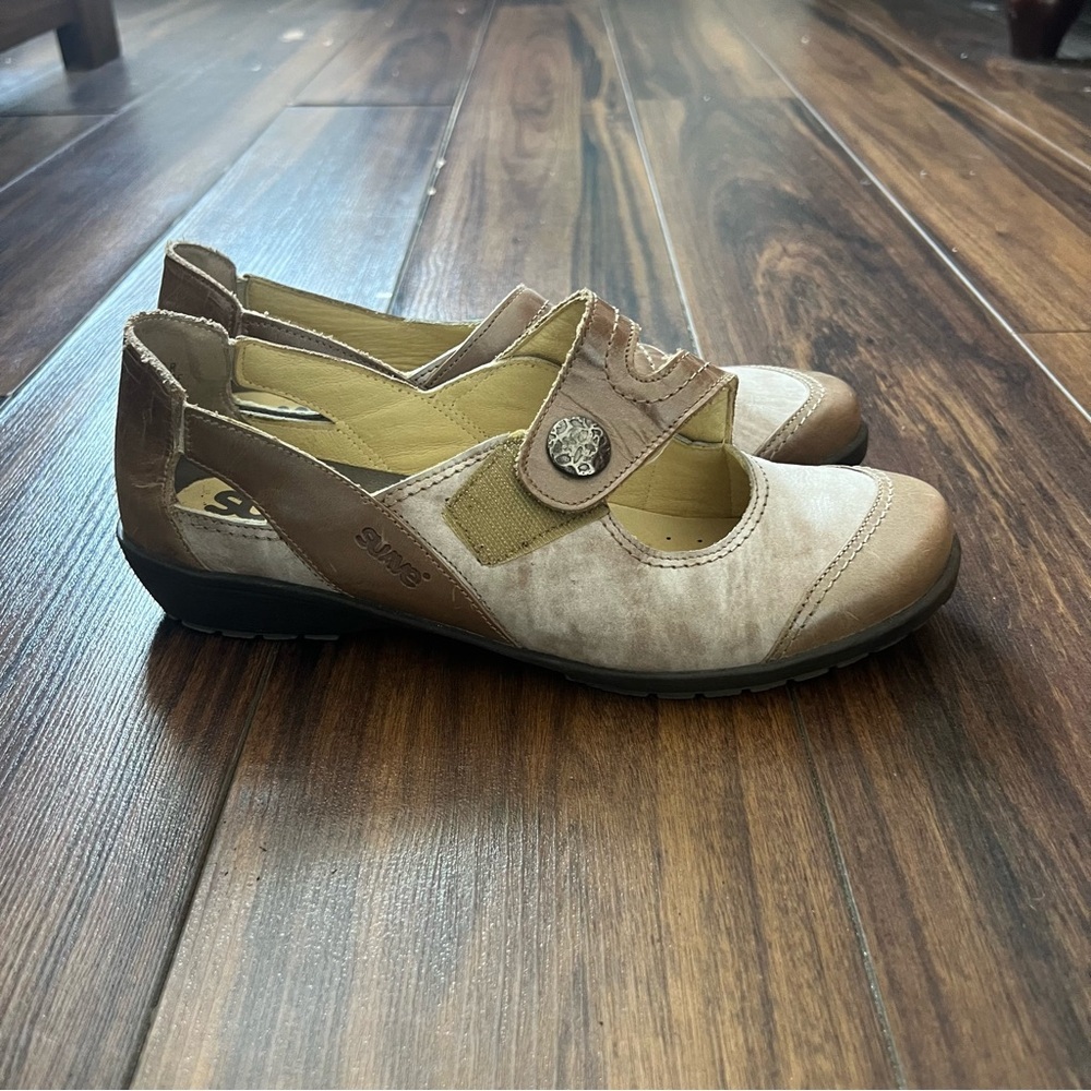 Suave Leather Mary Jane Shoes – Size EU 40 – Made in Portugal - Picture 2 of 10